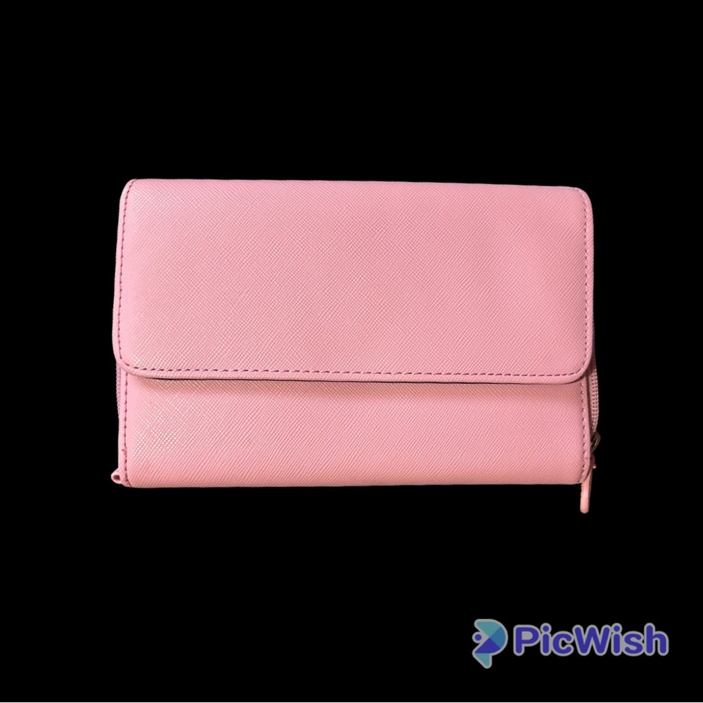 NWOT SAFE KEEPER PINK WALLET